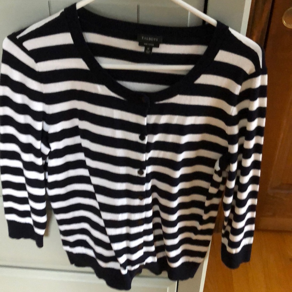 Stripe cardigan